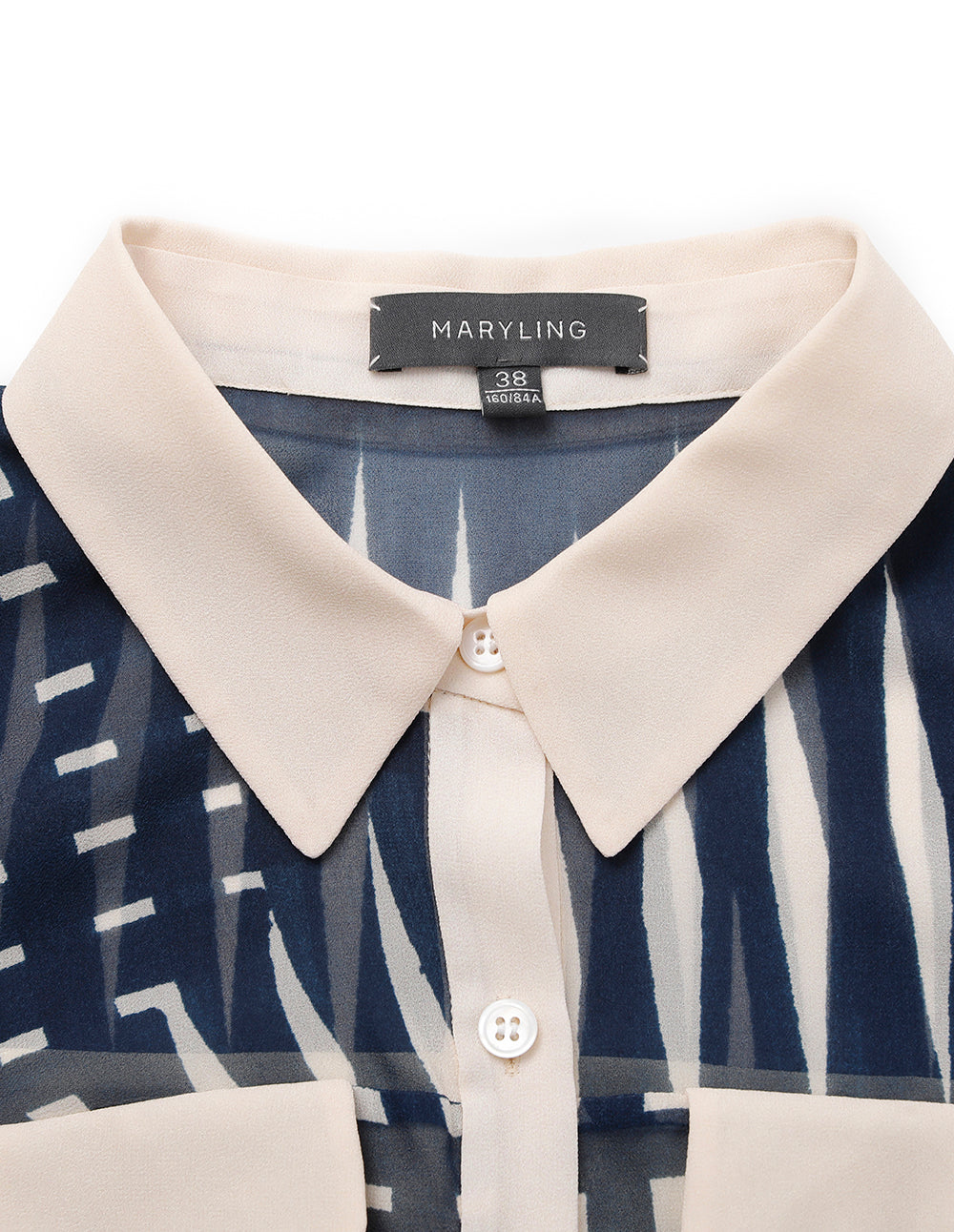 MARYLING Striped Long Sleeve Pleated Midi Shirt Dress