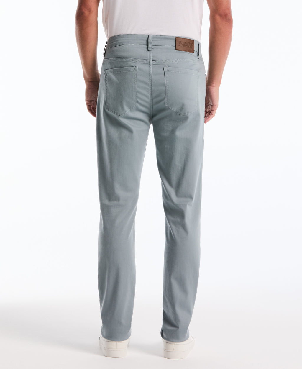 5 Pocket Slim Hemmed Dobbie Pant