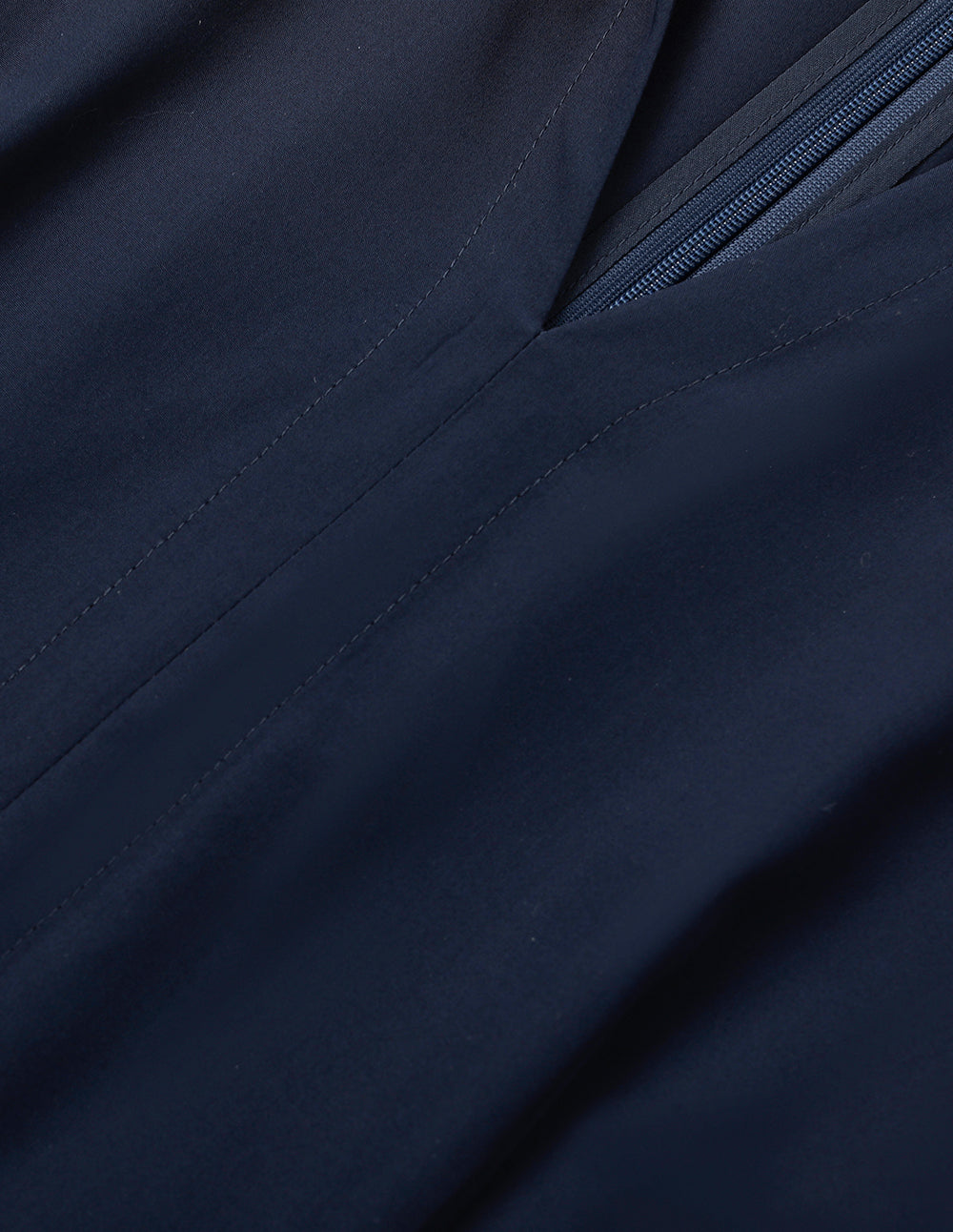 MARYLING Lapel Short-Sleeve Empire-Waist Pleated Dress