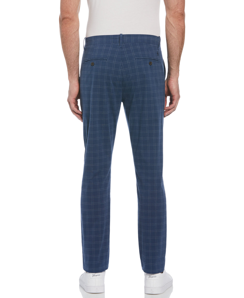 Check Pattern Slim Fit Chino