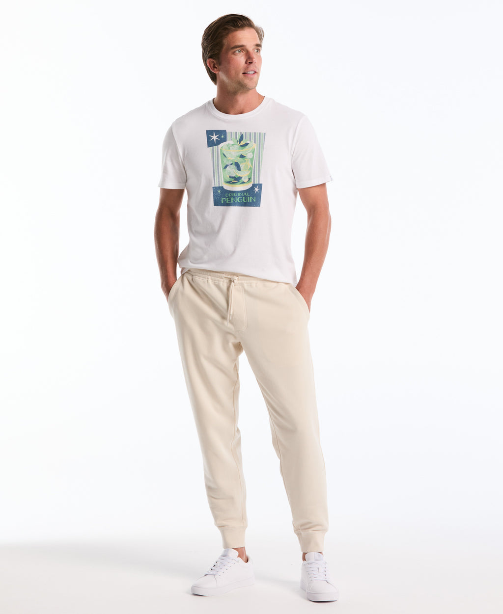 Embroidered Pete Fleece Jogger