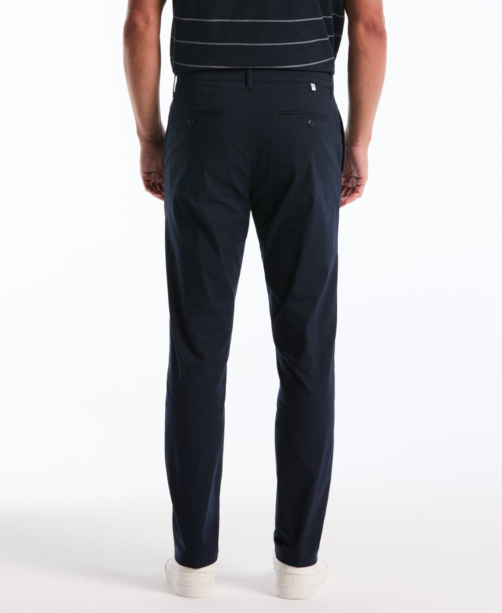 Flat Front Nylon Twill Chino