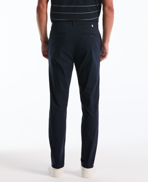 Flat Front Nylon Twill Chino