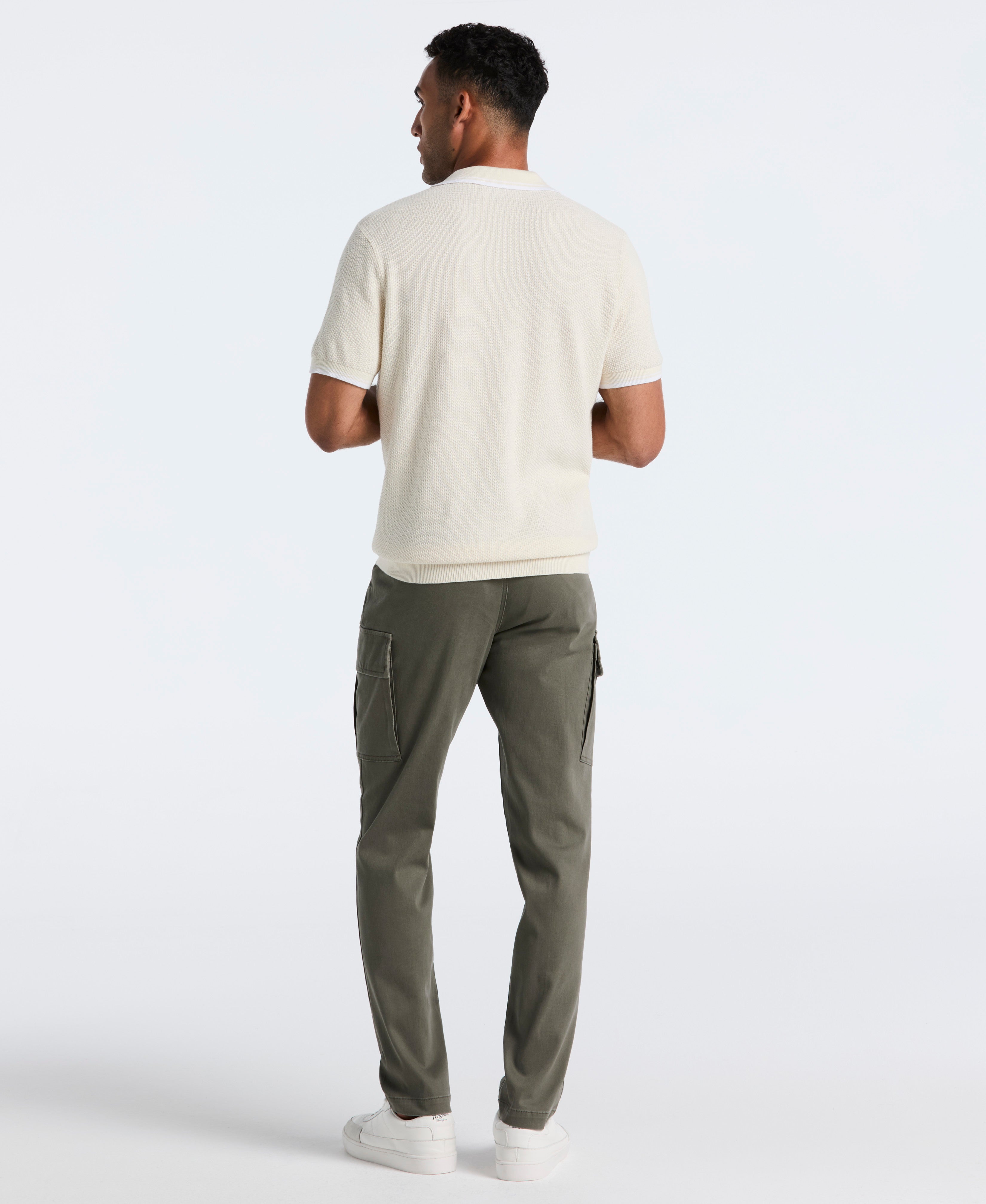 Microsanded Drawstring Cargo Pant