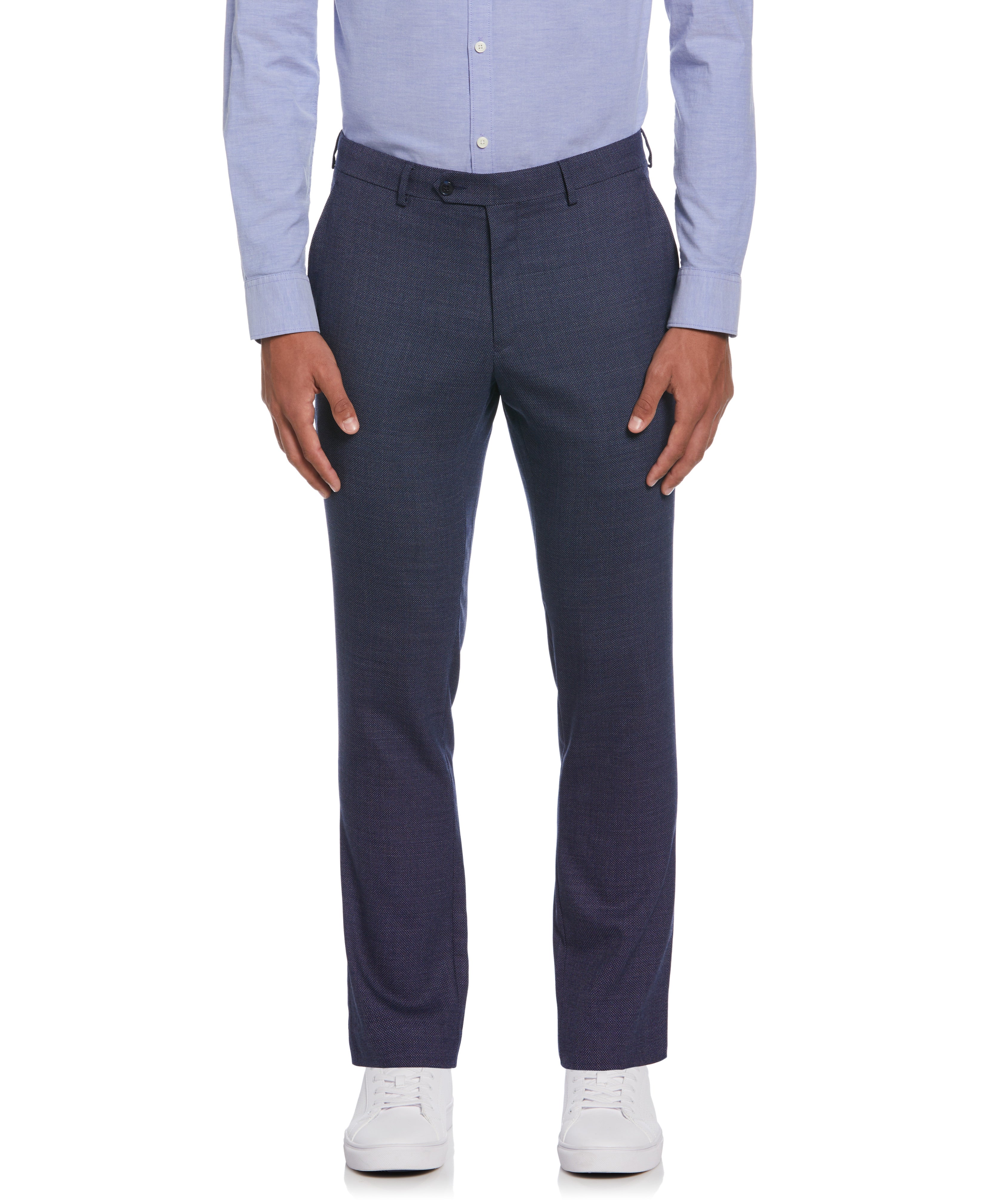 Navy Birdseye Suit Separate Pant