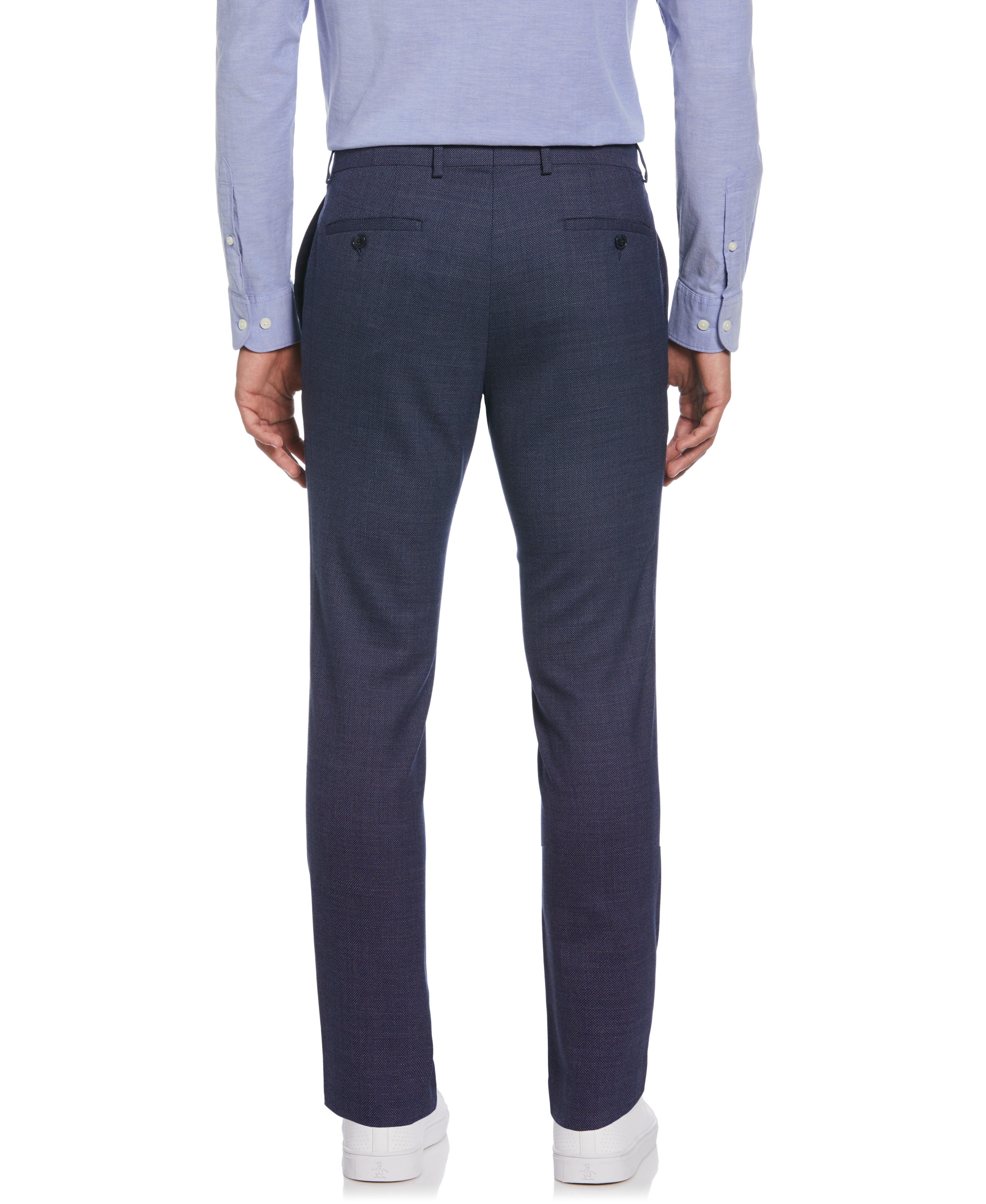 Navy Birdseye Suit Separate Pant
