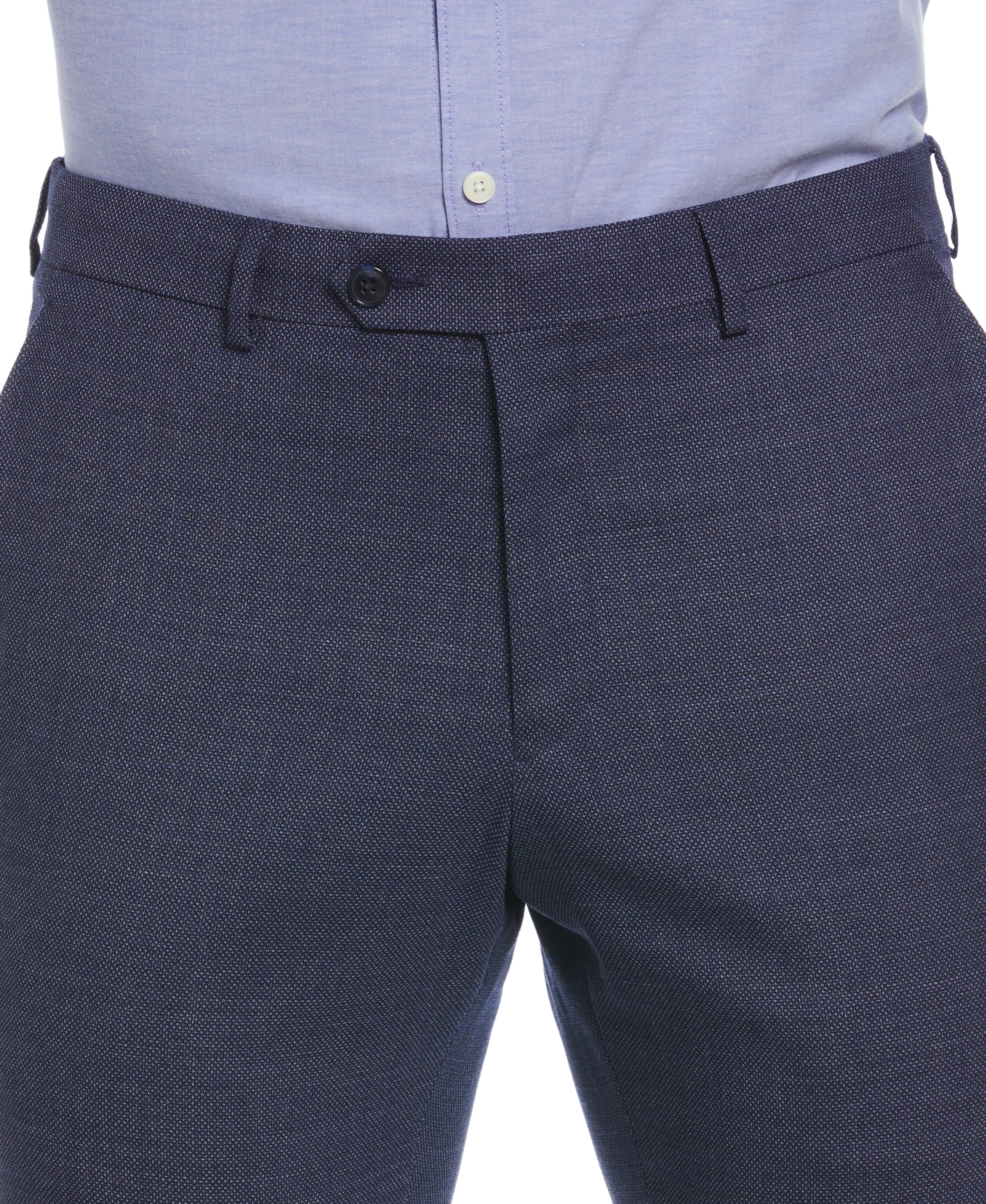 Navy Birdseye Suit Separate Pant